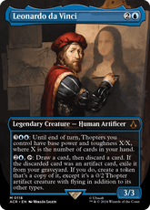 Leonardo da Vinci - Magic: The Gathering - MoxLand